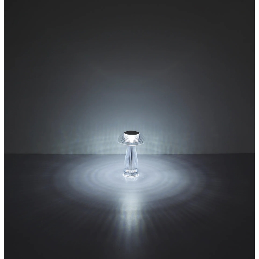 Globo - Lámpara de mesa LED recargable y regulable LED/1,5W/5V 800mAh 2700K/4000K/6500K