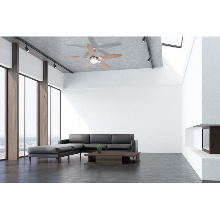 GLOBO 0308 - Ventilador de techo AZURA 1xE14/60W/230V