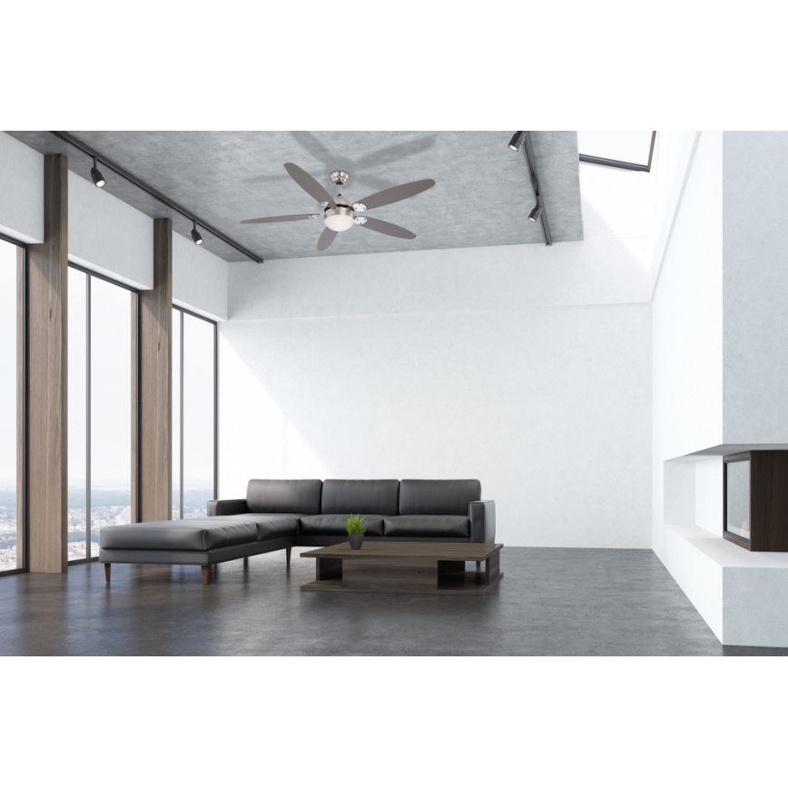 GLOBO 0308 - Ventilador de techo AZURA 1xE14/60W/230V