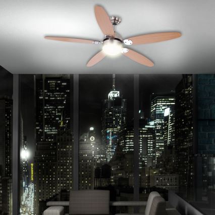 GLOBO 0308 - Ventilador de techo AZURA 1xE14/60W/230V