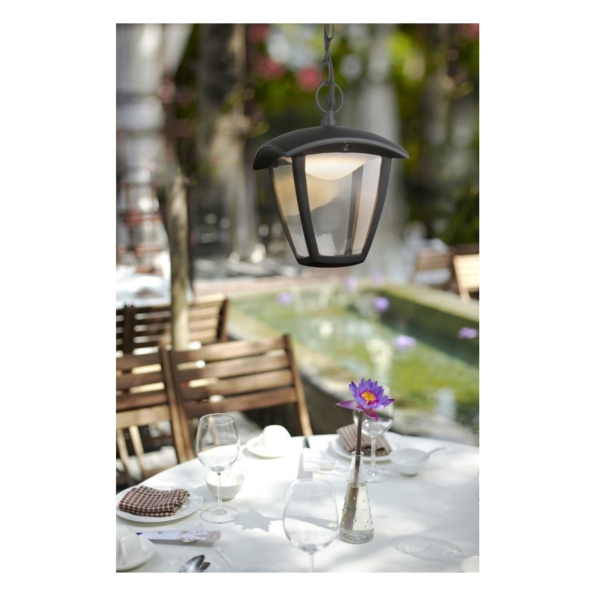 Globo - Lámpara colgante LED de exterior LED/7W/230V IP54