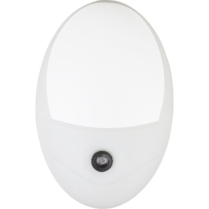 Globo - LED Luz de orientación con sensor para enchufes 4xLED/0,6W/230V 6500K