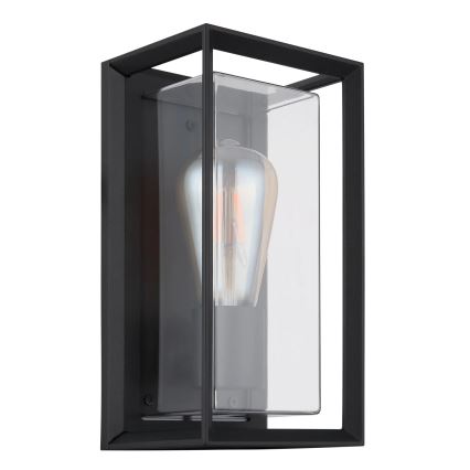 Globo - Aplique de exterior 1xE27/60W/230V IP44 negro