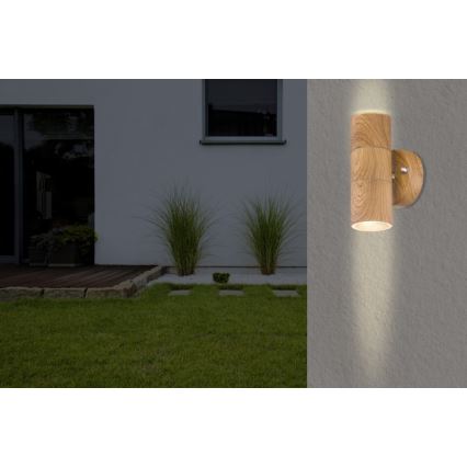 Globo - Aplique de exterior 2xGU10/35W/230V IP44