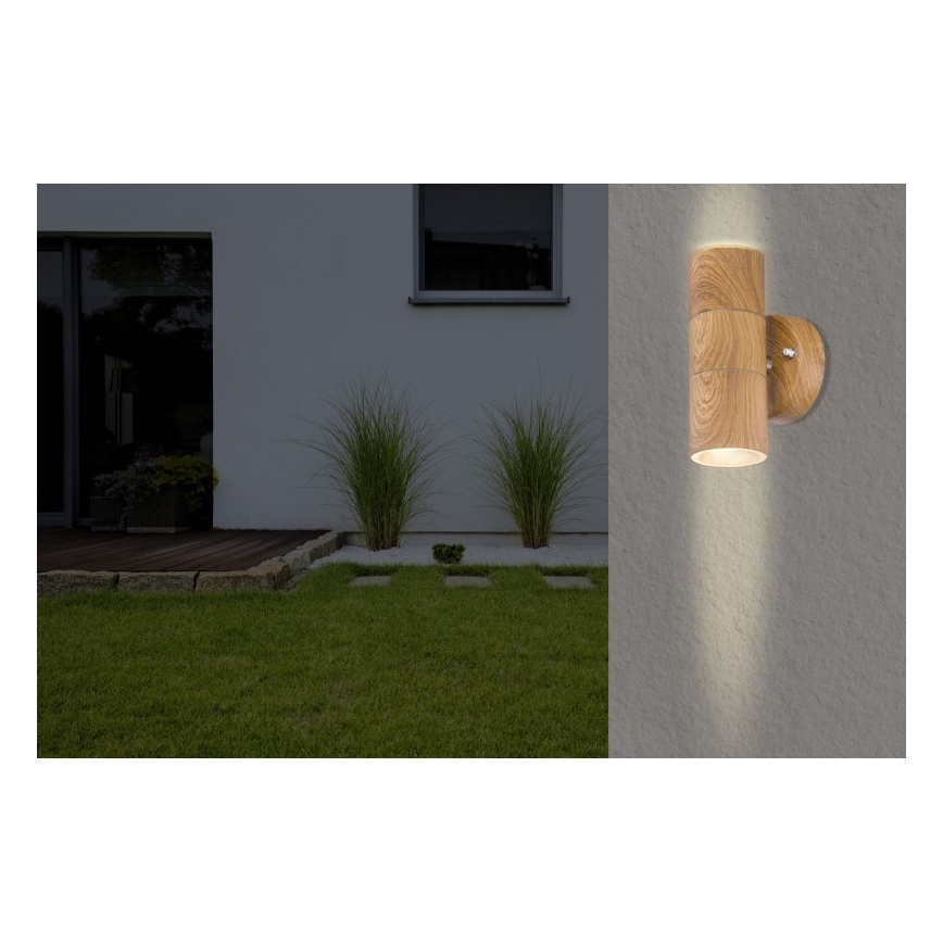 Globo - Aplique de exterior 2xGU10/35W/230V IP44