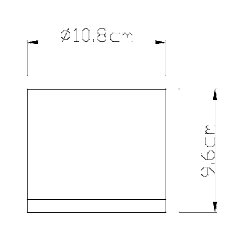 Globo - Plafón de exterior 1xGX53/11W/230V IP44