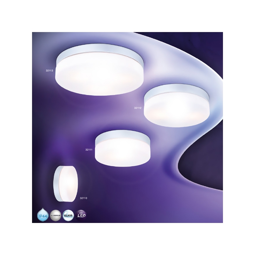 Globo 32112 - Iluminación para el baño VRANOS 2xE27/40W/230V IP44