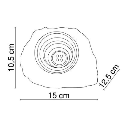 Globo - JUEGO 3x Lámpara solar LED LED/1,2V IP44