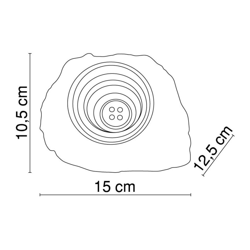 Globo - JUEGO 3x Lámpara solar LED LED/1,2V IP44