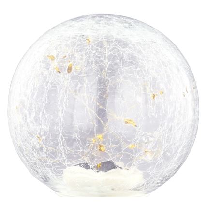 Globo - Lámpara solar LED 15xLED/0,06W/3,2V diá. 15 cm IP44