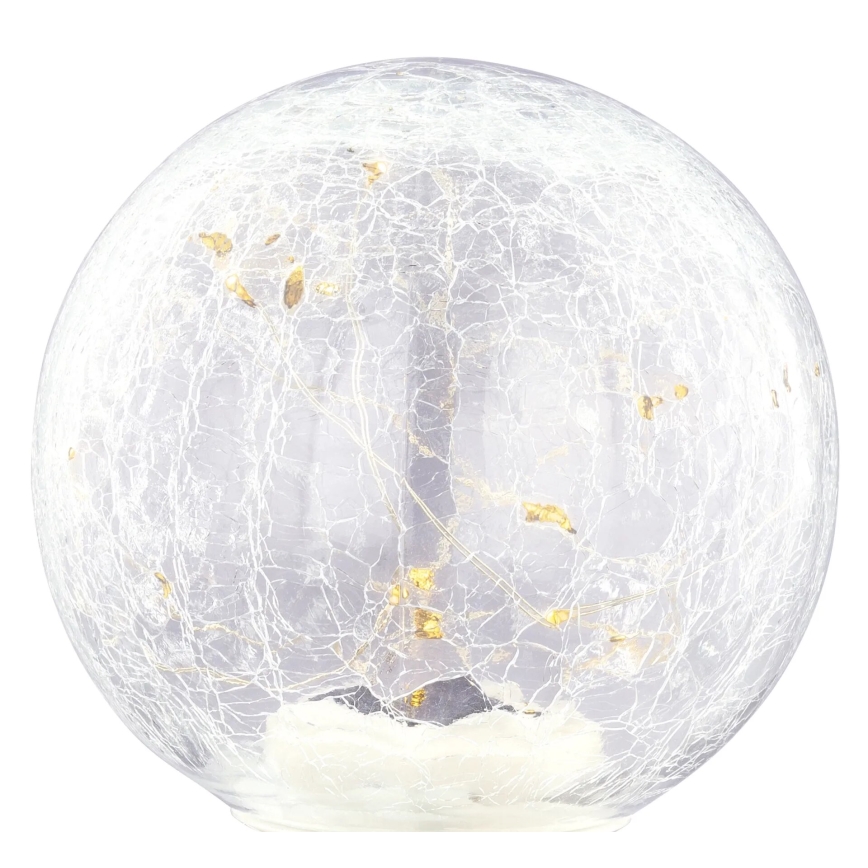 Globo - Lámpara solar LED 15xLED/0,06W/3,2V diá. 15 cm IP44