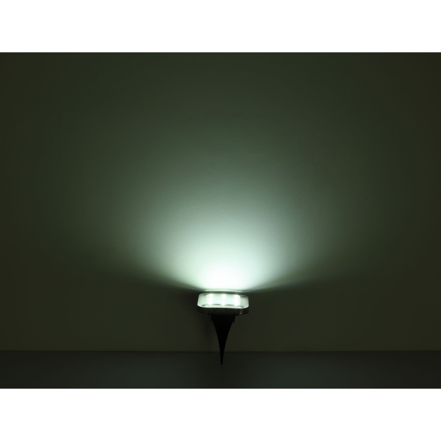 Globo - SET 2x Lámpara solar LED LED/0,8W/1,2V IP44 300 mAh