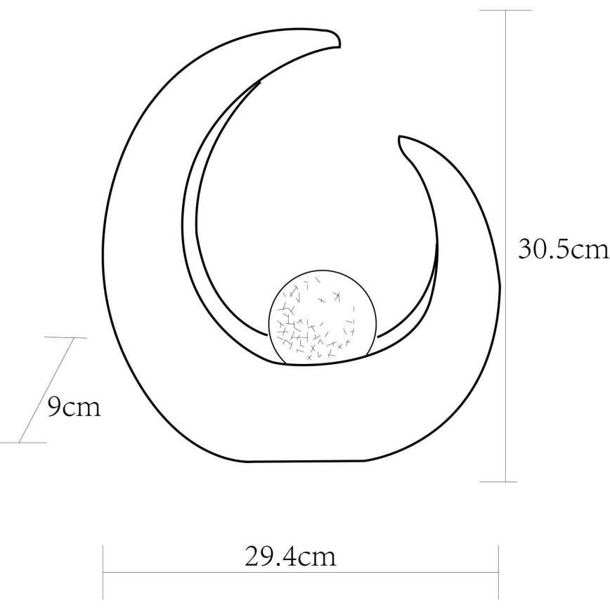 Globo - Lámpara solar LED LED/0,02W/3V IP44