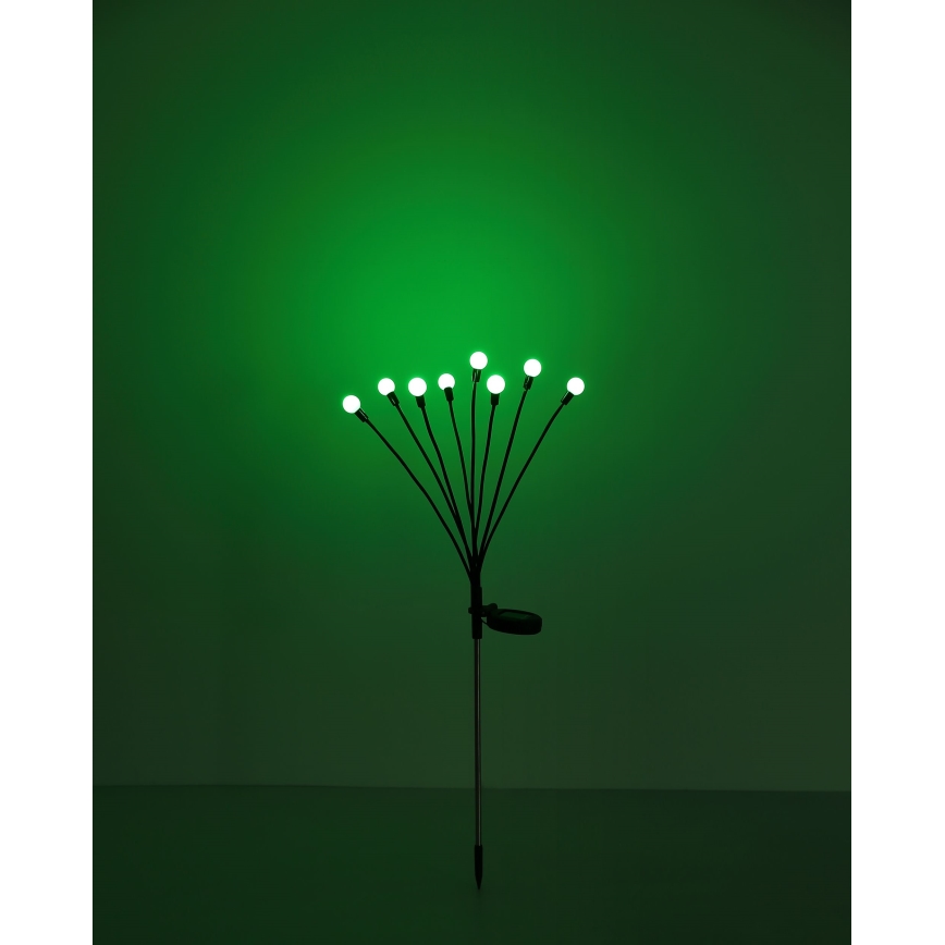 Globo - Lámpara solar LED RGB 8xLED/0,06W/3,2V IP44