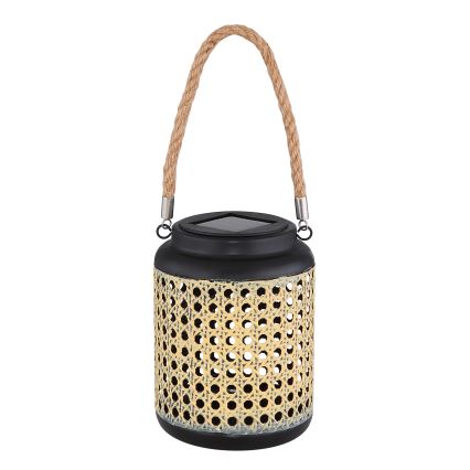 Globo - Lámpara solar LED LED/0,06W/3V 3000K IP44 bambú
