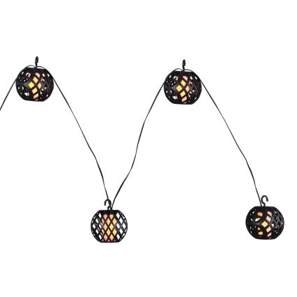 Globo - Cadena decorativa solar LED 98xLED/0,1W/3V 410 cm IP44 600 mAh