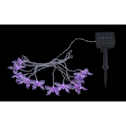 Globo - Cadena decorativa LED RGB 10xLED/0,06W/3,2V 470 cm IP44