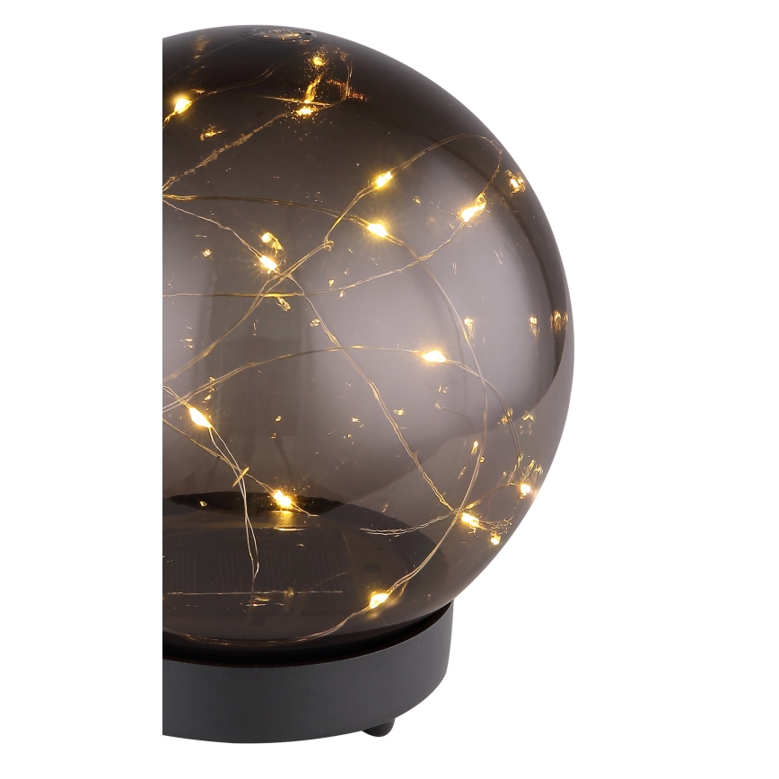 Globo - Lámpara solar LED 20xLED/0,06W/1,2V diá. 15 cm IP44 600 mAh