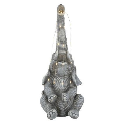 Globo 33884 - Decoración solar LED 20xLED/0,02W/3V IP44 elefante