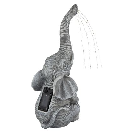 Globo 33884 - Decoración solar LED 20xLED/0,02W/3V IP44 elefante