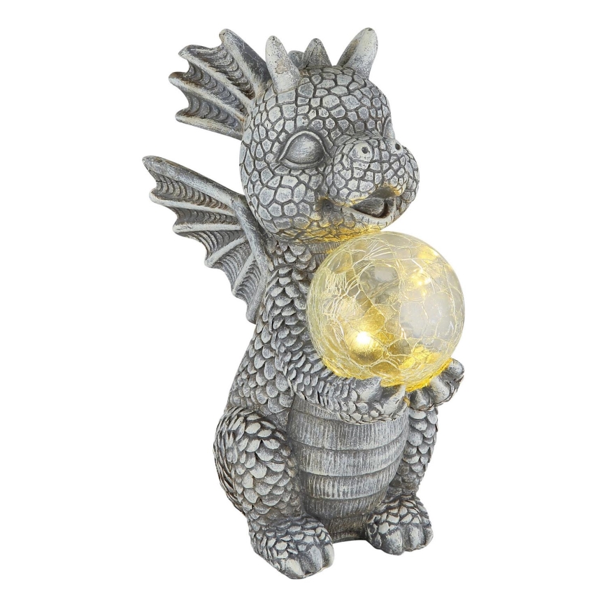 Globo 33888 - Decoración solar LED LED/0,02W/3V IP44 dragón