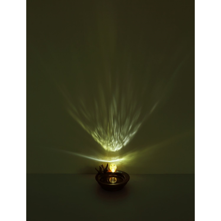 Globo - Lámpara solar LED LED/0,06W/3V IP44 baño para pájaros