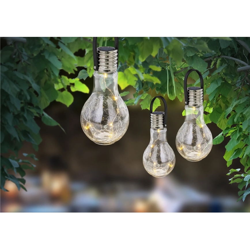 Globo - Lámpara solar LED 5xLED/0,06W/3,2V IP44