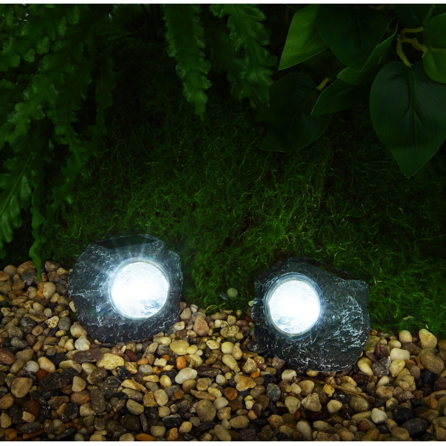 Globo - Lámpara solar LED LED/0,07W/3V IP44 600 mAh