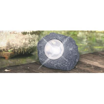 Globo - Lámpara solar LED LED/0,07W/3V IP44 600 mAh