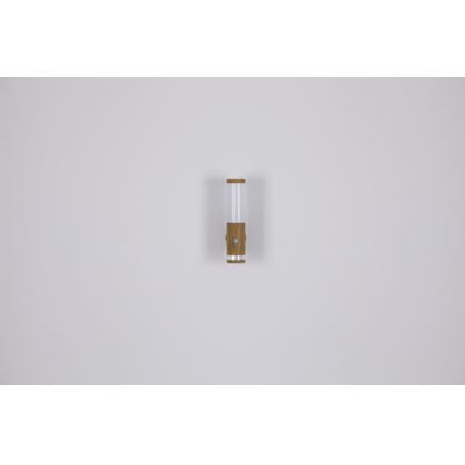 Globo - Aplique de exterior con sensor 1xE27/15W/230V IP44