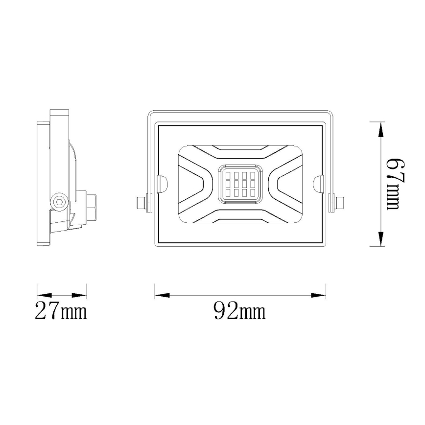 Globo - Foco LED LED/10W/230V IP65