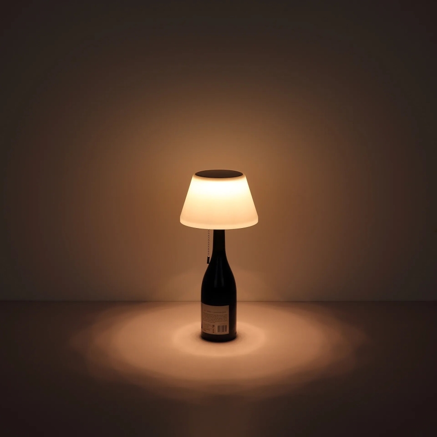Globo - LED Pantalla para lámpara solar de botella 10xLED/1,5W/3V IP44
