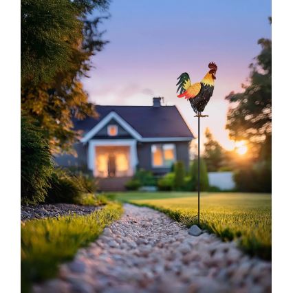 Globo 36018 - Decoración solar LED LED/0,02W/3V IP44 gallo