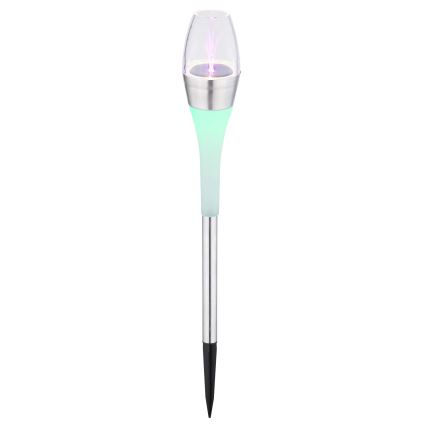 Globo - Lámpara solar LED RGB 2xLED/0,06W/3V IP44 400 mAh