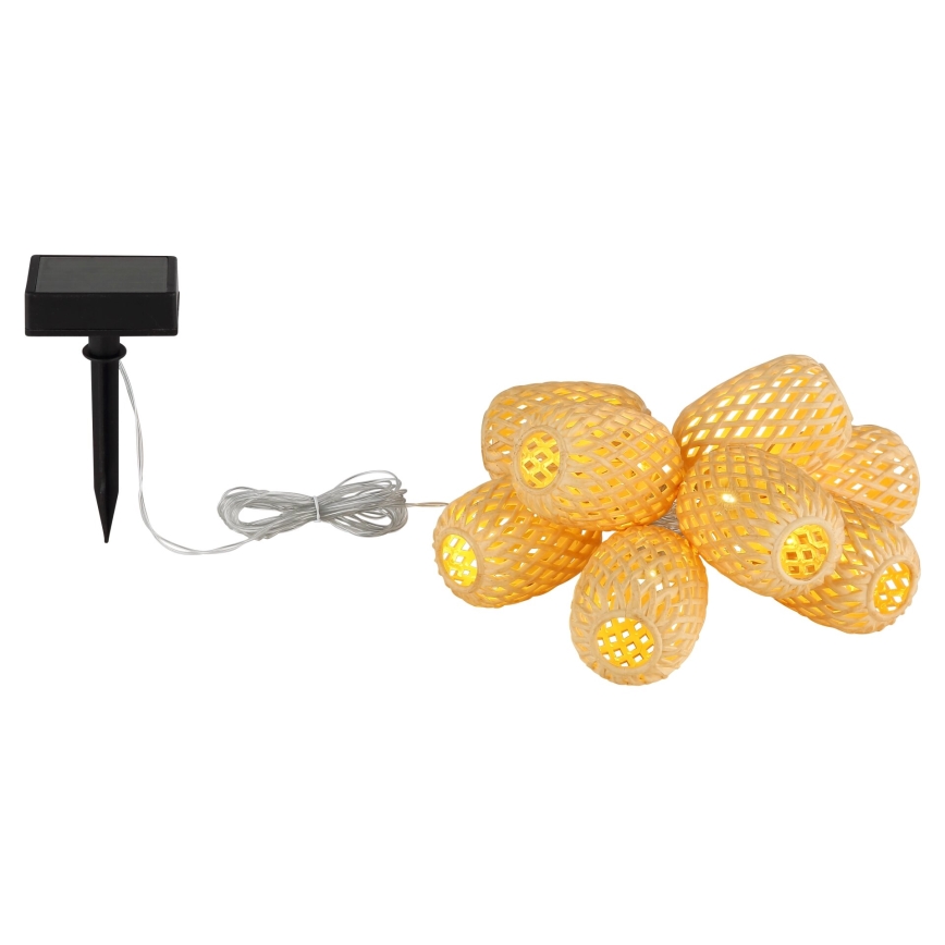 Globo - Cadena solar LED LED/0,06W/3V 650 cm IP44 400 mAh