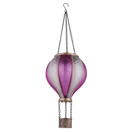 Globo - Decoración colgante solar LED 20xLED/0,5W/3V IP44 globo volante
