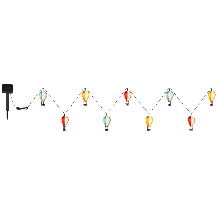 Globo - Cadena solar LED 9xLED/0,06W/3V 390 cm IP44