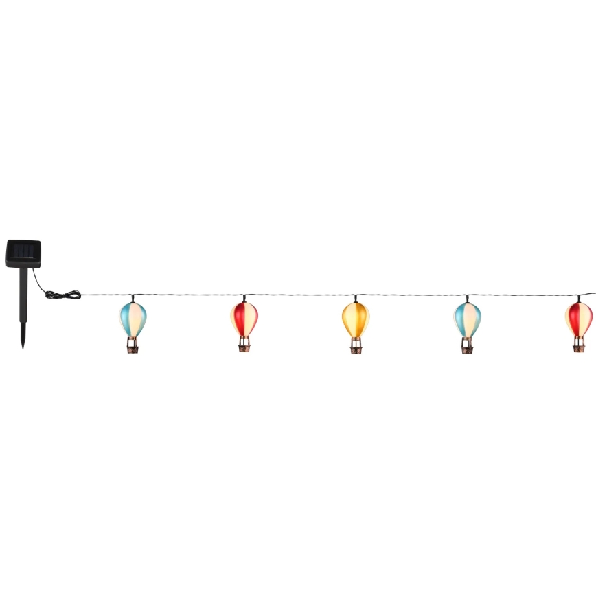Globo - Cadena solar LED 9xLED/0,06W/3V 390 cm IP44
