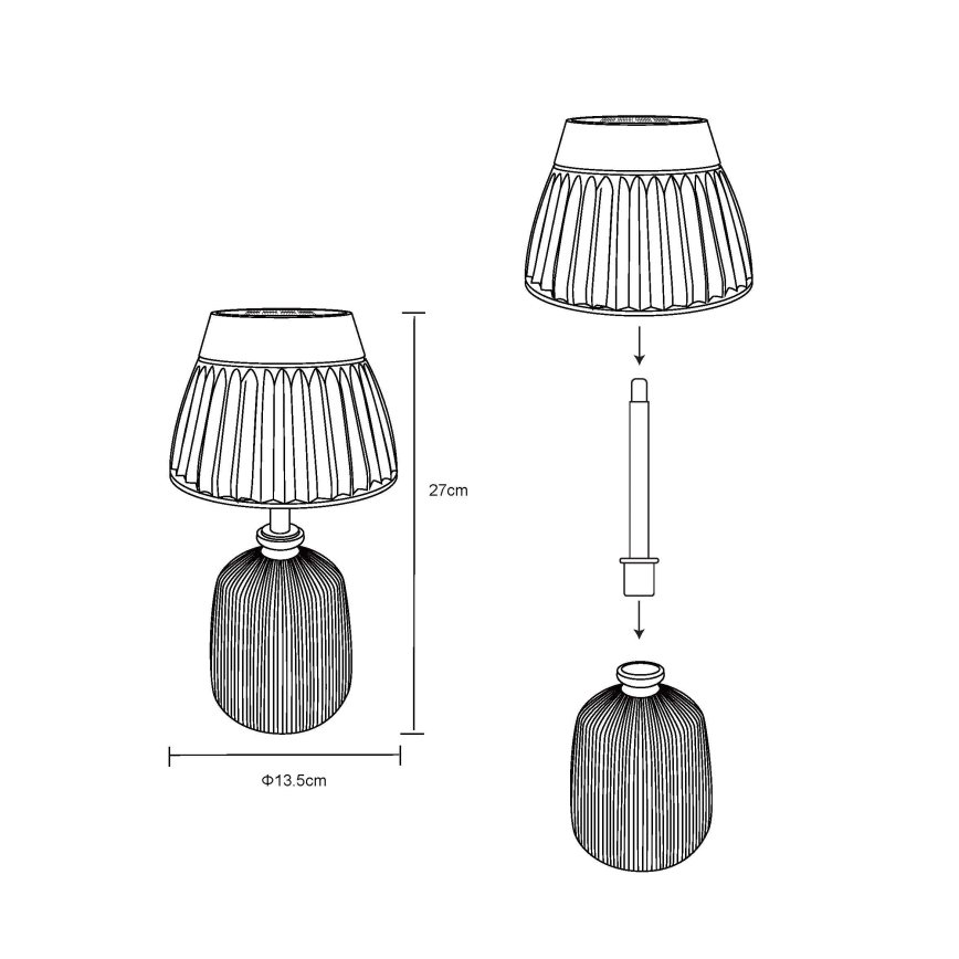 Globo - Lámpara solar LED 10xLED/0,06W/3V IP44