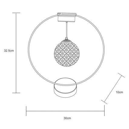 Globo - Lámpara solar LED LED/0,06W/1,2V plata IP44