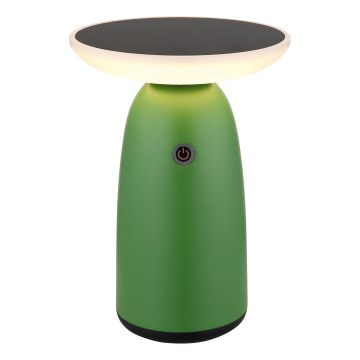 Globo 36625G - Lámpara solar táctil LED regulable LED/10W/3,7V IP54 verde