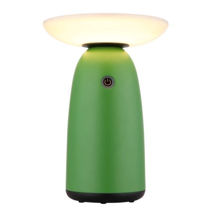 Globo 36625G - Lámpara solar táctil LED regulable LED/10W/3,7V IP54 verde