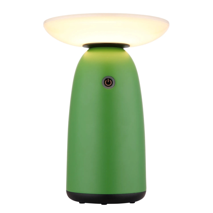 Globo 36625G - Lámpara solar táctil LED regulable LED/10W/3,7V IP54 verde