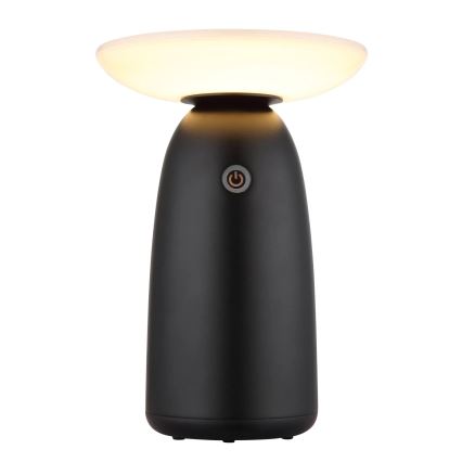 Globo - Lámpara solar táctil LED regulable LED/10W/3,7V IP54 negro