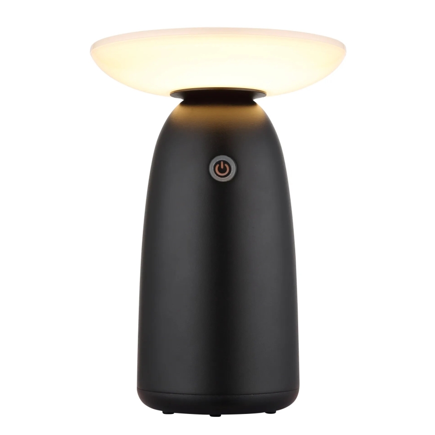Globo - Lámpara solar táctil LED regulable LED/10W/3,7V IP54 negro
