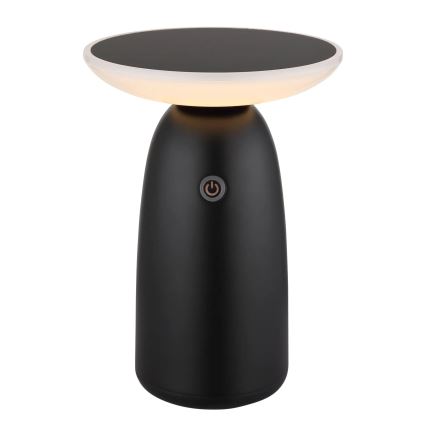 Globo - Lámpara solar táctil LED regulable LED/10W/3,7V IP54 negro