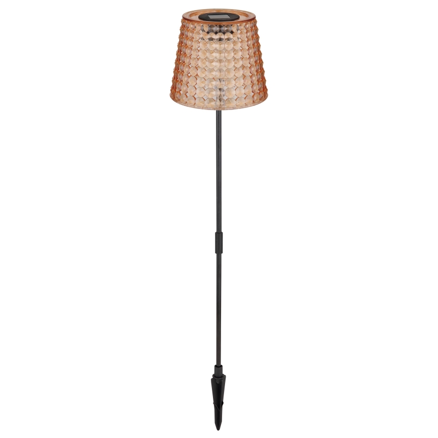 Globo - SET 2x Lámpara solar LED LED/0,06W/3V IP44 naranja