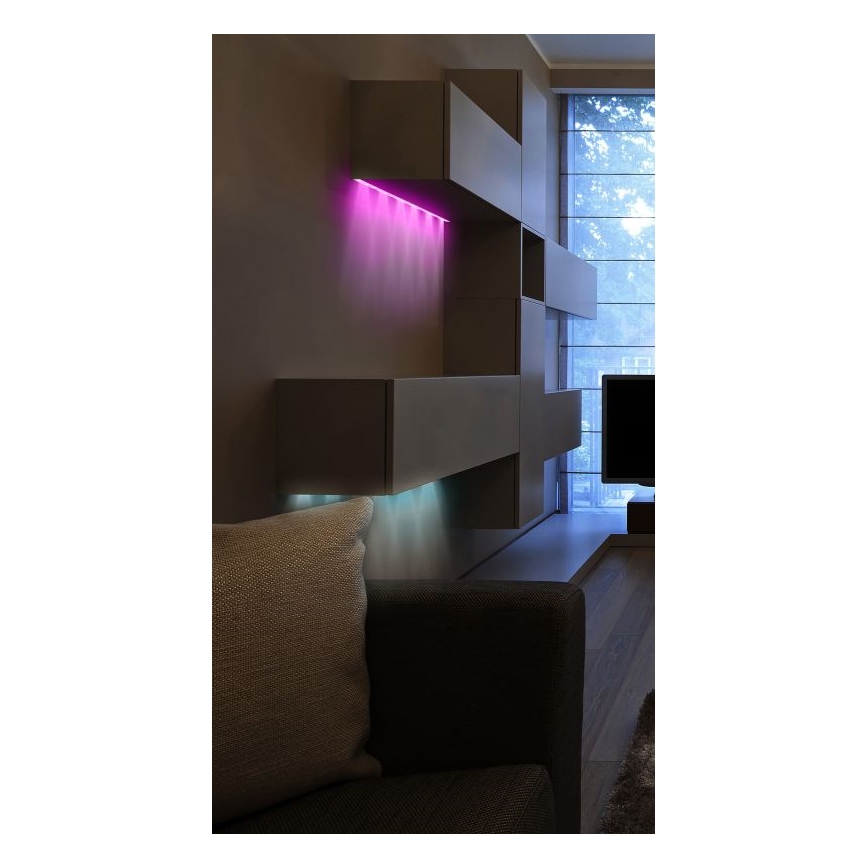 Globo - LED RGB Tira regulable LED/6W/230V 1m + control remoto