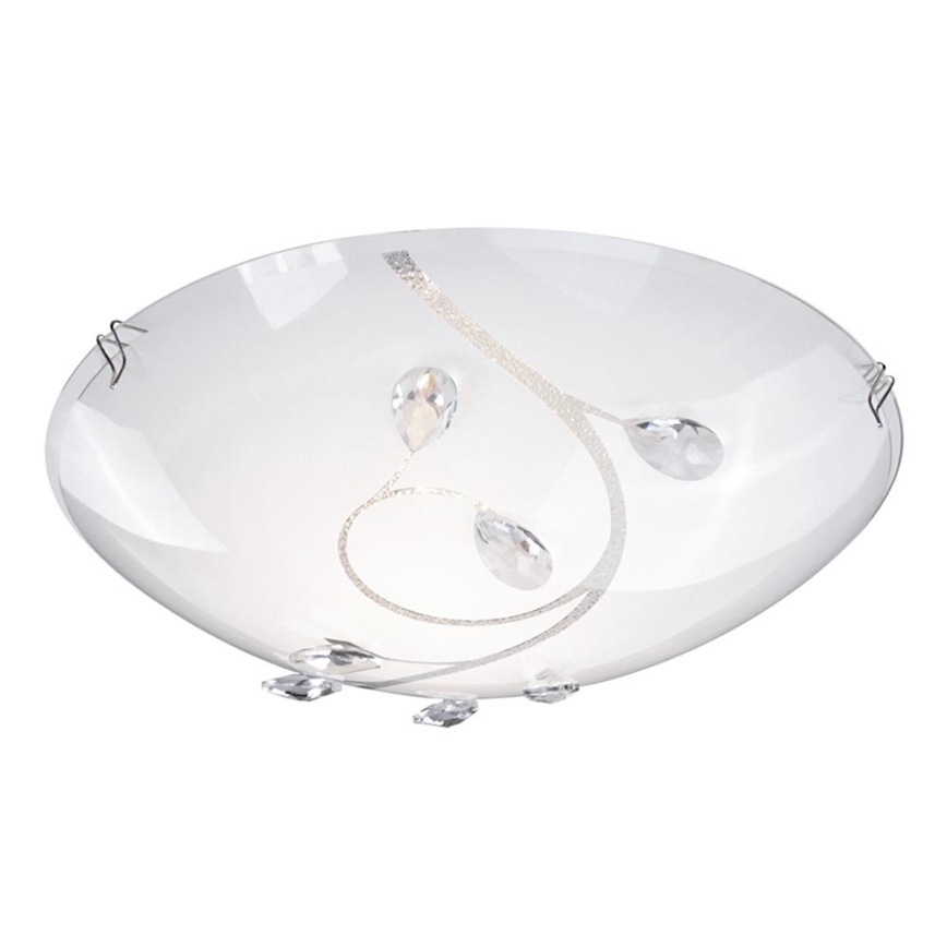 GLOBO 40404-1 - Plafón BURGUNDY 1xE27/60W/230V