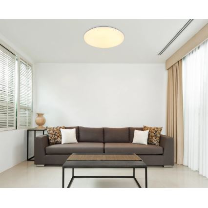 Globo - Plafón LED LED/24W/230V diá. 49,5 cm blanco